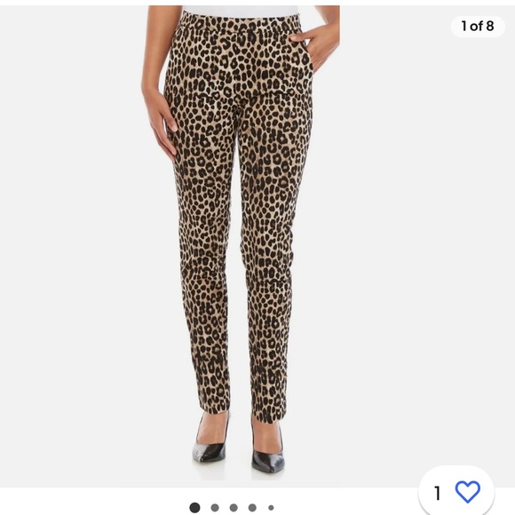 Michael Kors Pull-on Cheetah Trousers Animal Print with Pockets ✨brand n… - Picture 2 of 13